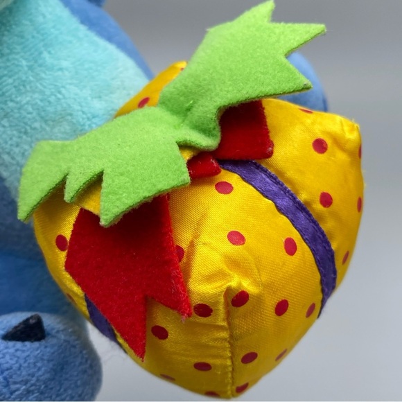 Disney Store Lilo & Stitch Blue Plush Happy Birthday Party Hat Gift Present - Picture 5 of 8